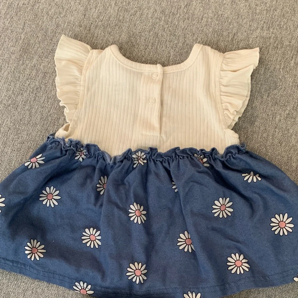 Disney Baby 0-3 months Blue and White Kids Outfit Set Winnie and Piglet - Picture 7 of 7